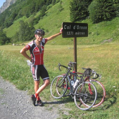 First Climb Only 2k From Our Chalet