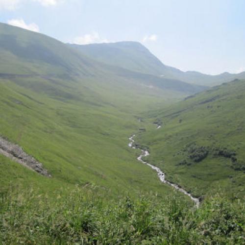 View To Top Of Croix De Fer